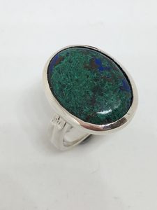 Azurite/Malachite Ring - Andrea Spicer