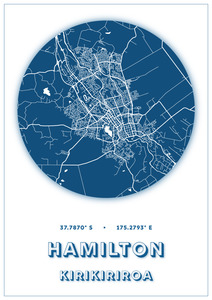 Products: Hamilton Map Dot