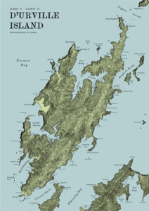 Products: D’Urville Island Terrain Map