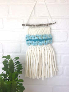 Mini Wall Hangings: Mini Wall Hanging - Light Blues