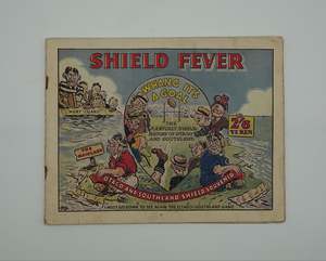 All: Amazing rugby memorabilia... Shield Fever, Otago and Southland Shield Souvenir 1950