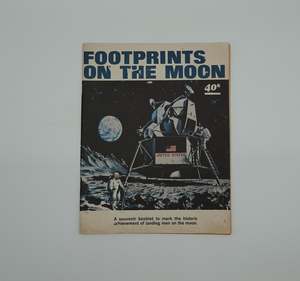 Maps Curiosities: original moon landing ephemera! NZ Herald Supplement from 1969