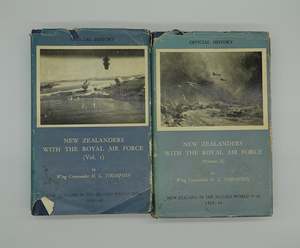 New Zealanders with the Royal Airforce Official WWII History (two volumes)