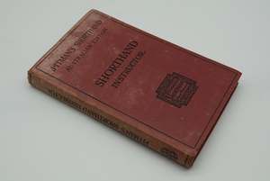 Maps Curiosities: Phonography anyone? A scarce copy of Pitman's Shorthand Instructor from the 1930's