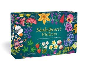 Shakespeare's Flowers, a 1000 piece circular puzzle by Rebecca Harris