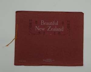 Art Posters: Beautiful New Zealand, a vintage tourist booklet published by Frank Duncan & Co, 1920