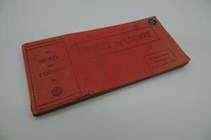 Art Posters: Vintage Postcard booklet from Musee Du Louvre, 1950s