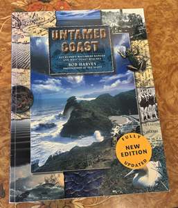 Books Magazines: Untamed Coast, a copy signed by the author Bob Harvey