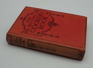 Mrs Beeton's Cookery Book, a lovey embossed edition, 1940's