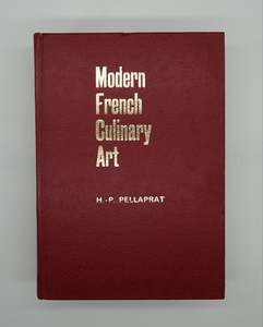 Books Magazines: Modern French Culinary Art, H.P Pellaprat, a stunning gilted half leather book.