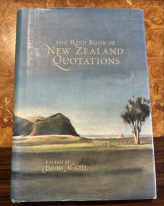 Books Magazines: The Reed Book of New Zealand Quotations, first edition