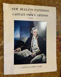Books Magazines: New Zealand Paintings by Captain Cook's Artists, large colour plates through out.