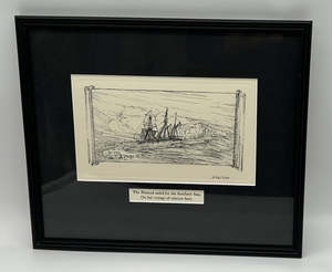 Art Posters: Historic Antarctic art... a limited edition set of of G. Marston sketches produced from the original book 'Aurora Australis'