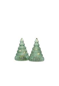 Homewares: Lucy Tree Set of 2 - Green Giftboxed