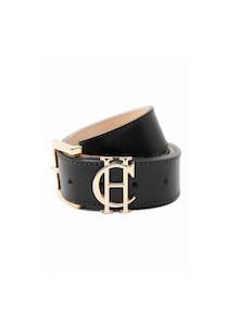 Belts: HC Classic Logo Belt - Black