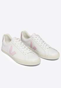 Esplar Leather Logo - Extra White/Petale