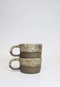 Saturday Ceramics: Espresso Mug - Rusted Cream