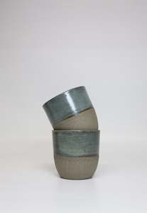 Saturday Ceramics: Small Tumbler - Green