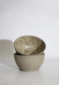 Saturday Ceramics: Small Bowl - Rusted Cream