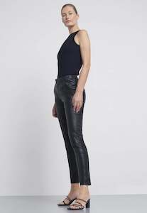 Leather Pants - Black