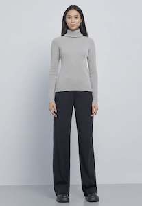 Novo: Cashmere Turtleneck - Grey