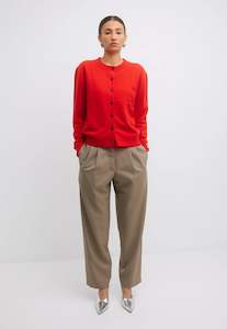Gregory: Farrah Knit Cardi - Lipstick Red