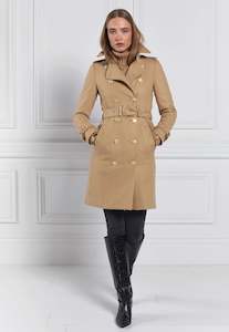 Trench Coats: Marlborough Trench Coat - Camel
