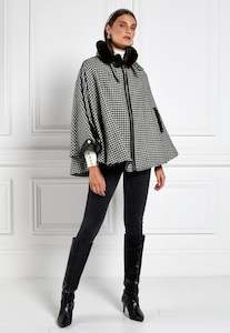 Chiltern Cape - Houndstooth