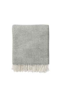 Gooseye Lambswool Throw - Green