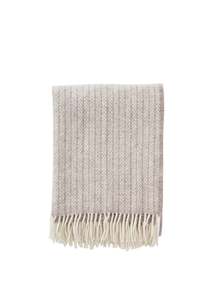 Cushions Linen: Otis Wool Throw - Beige