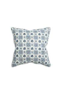 Cushions Linen: Amreli Azure Linen Cushion 55x55cm