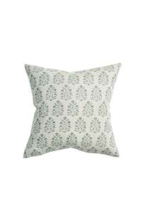 Amer Celadon Linen Cushion 50x50