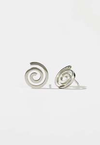 Earrings: Spiral Studs