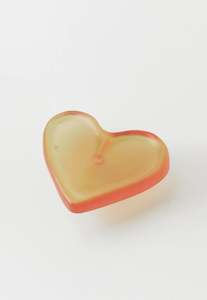 Art Prints: Glo-Heart - Rhubarb