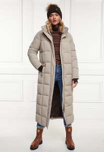 Carrington Longline Coat - Stone