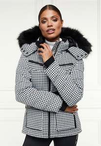 Ski Jacket - Houndstooth