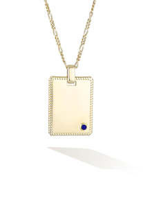 Stevie Lapis Necklace