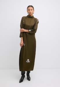 Gregory: Orcagna Dress - Plum Blossom Print