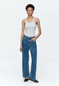 Sale Under 200: Wide Leg Jean - Heritage Blue