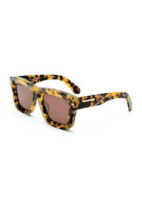 Karen Walker Eyewear: Deep Space Sunglasses - Crazy Tort