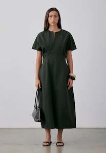 Mako Dress - Dark Khaki
