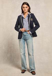 Henley Blazer - Ink Navy