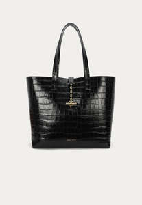 Mr Porter Tote - Black Croc