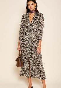 Rixo: Franchi Dress - Carnation Olive