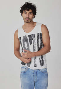 Black Friday Sale: 1979 Tank - White/Black