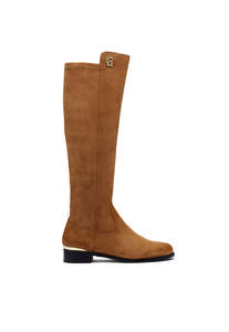 Hc Footwear: Albany Knee Boot - Tan Suede