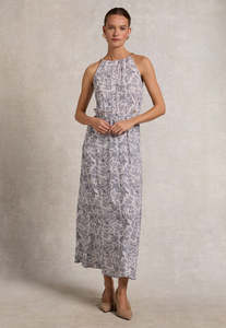 Paloma Maxi Dress - White Willow