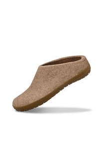 Glerups: The Honey Rubber Slip On - Sand