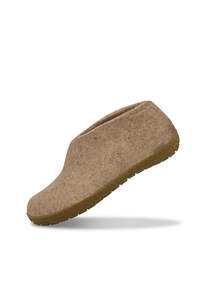 The Honey Rubber Shoe - Sand