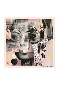 The DH X Joel Hart Form Silk Scarf